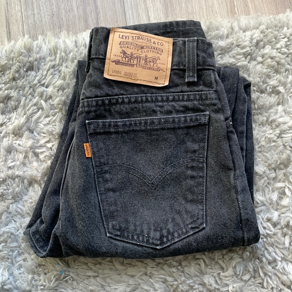 Vintage Levis 15951 orange tab